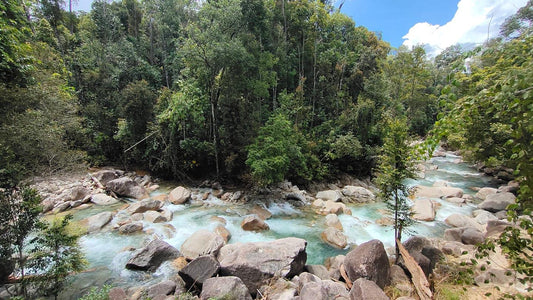 Air Biru Kehijauan, Sungai Paling Jernih di Terengganu