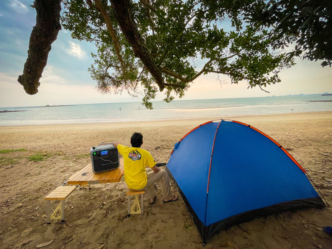 Camping di Pantai Tersembunyi di Port Dickson – Rarecation