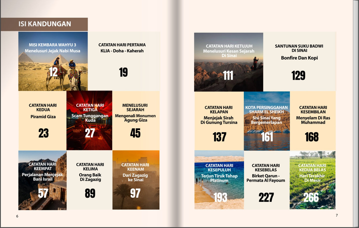 Buku Travelog Nabi Musa Ke Tanah Dijanji